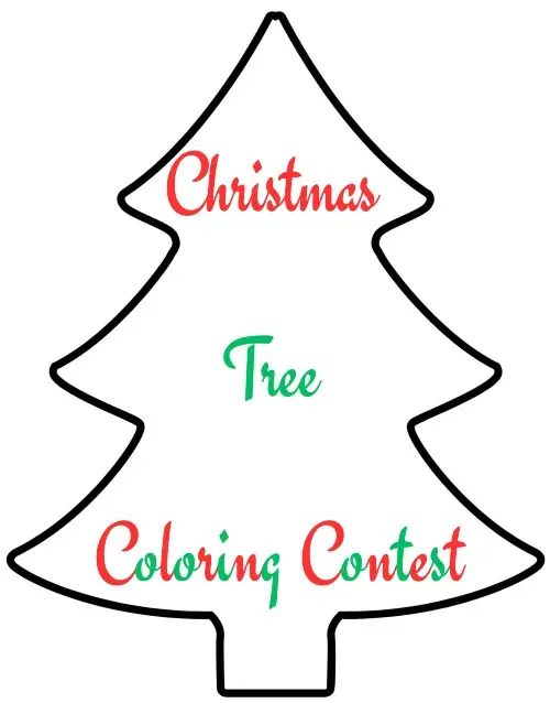 Christmas Tree Coloring Contest image, links to more information