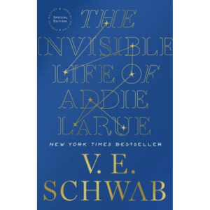 book cover for The Invisible Life of Addie LaRue by V. E. Schwab