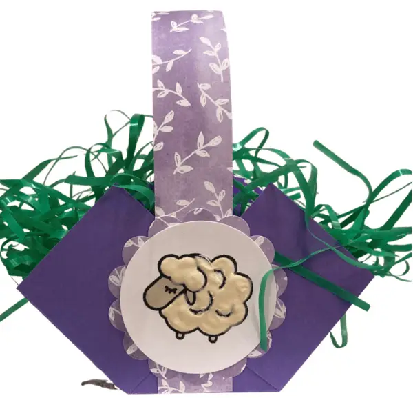 Easter Craft basket, links to event information