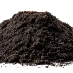 a pile of garden soil
