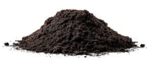 a pile of garden soil
